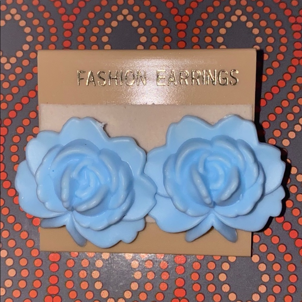Rose Earrings Studs